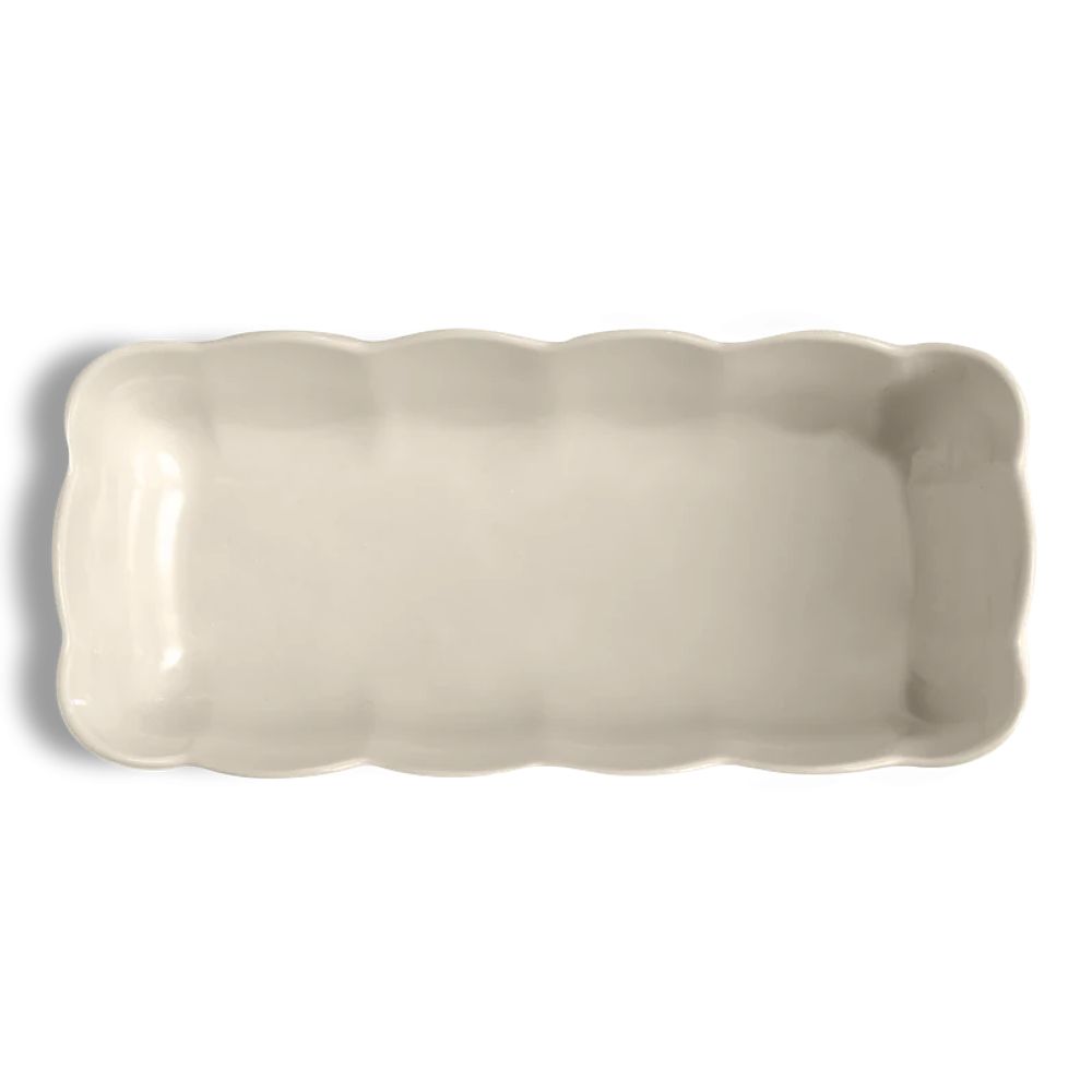 Emile Henry Taartvorm Hart gegolfd-Argile |Kitchen Corner