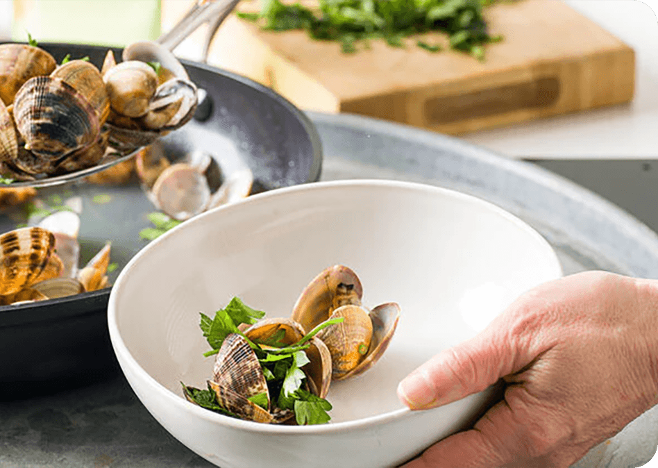 Smaakvolle boston clams