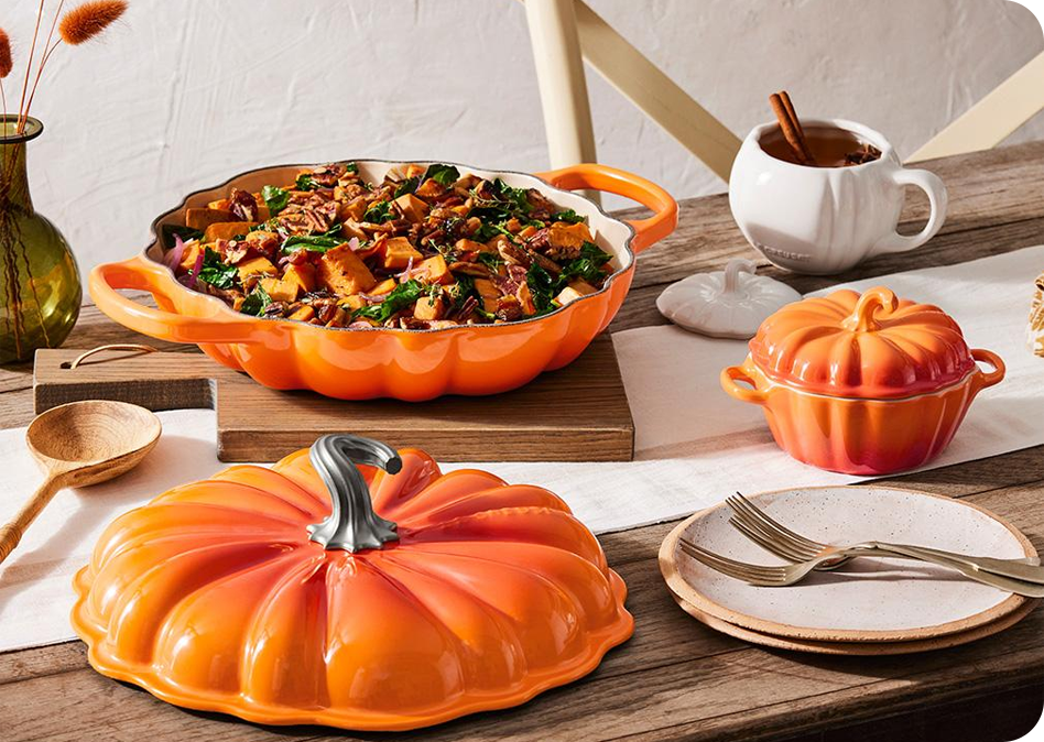 Zoete aardappelpuree met bacon, dadels en tijm