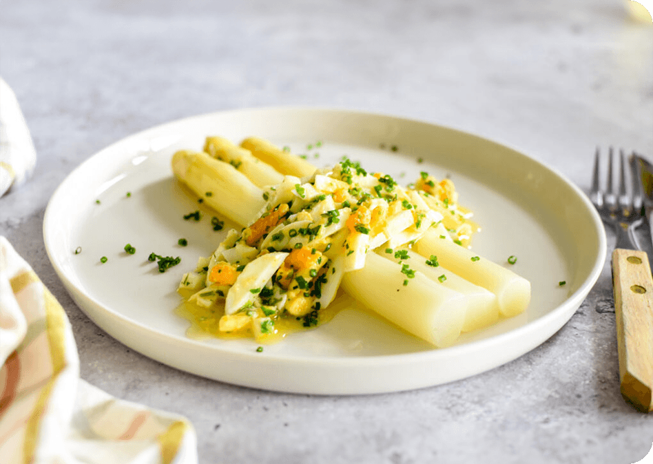 Asperges op Vlaamse wijze