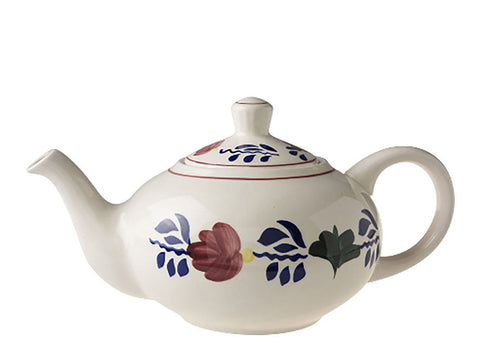 Royal Boch Boerenbont theepot, suikerpot en melkkan