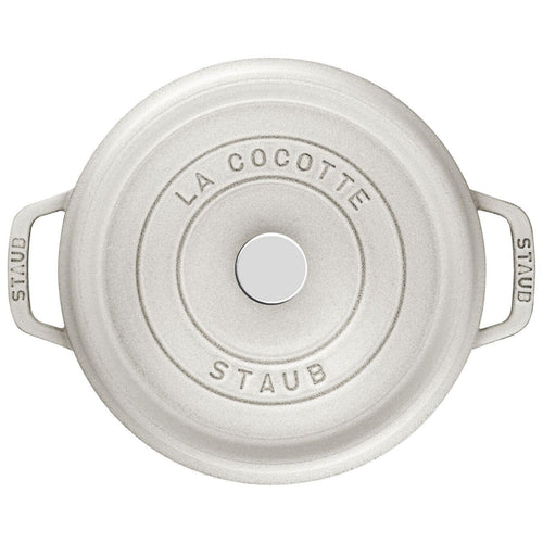 Staub cocotte white truffle