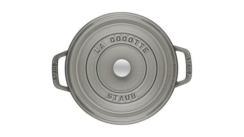Staub cocotte grafietgrijs