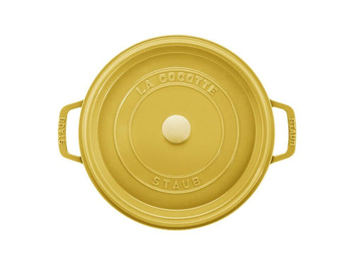 Staub cocotte citron